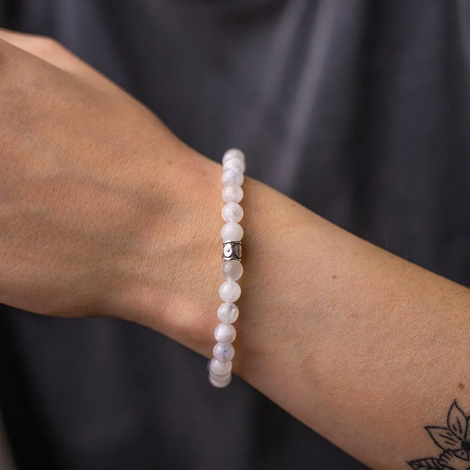 Rainbow Moonstone Bracelet - Ayana Collection