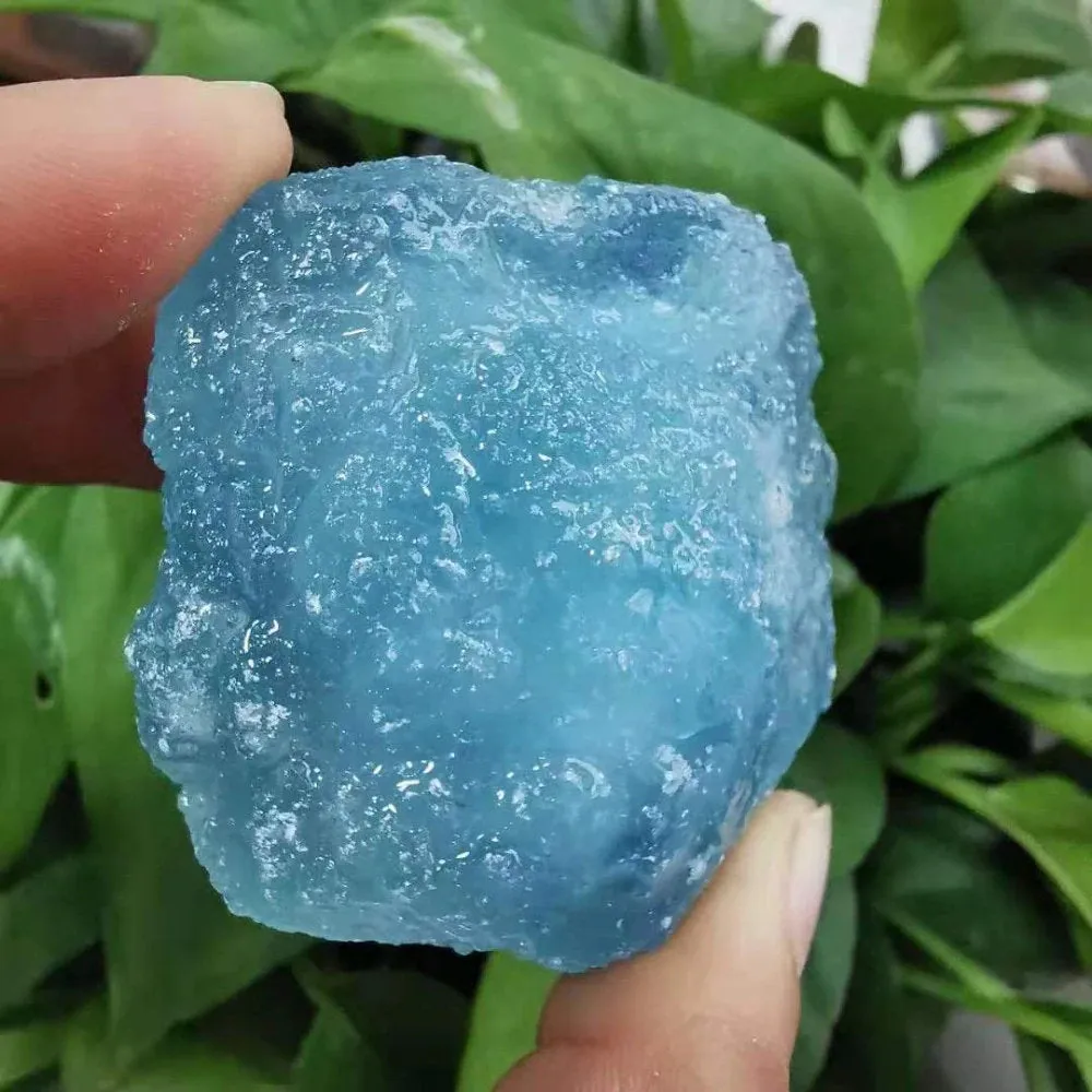 Raw Aquamarine Crystal - Aquamarine Stone - Natural Gemstone - Healing Crystals and stones - Jewelry Making Stones - Throat Chakra Crystals