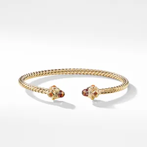 Renaissance Bracelet in 18K Yellow Gold with Madeira Citrine