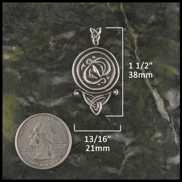 Roibeard's Spiral Pendant