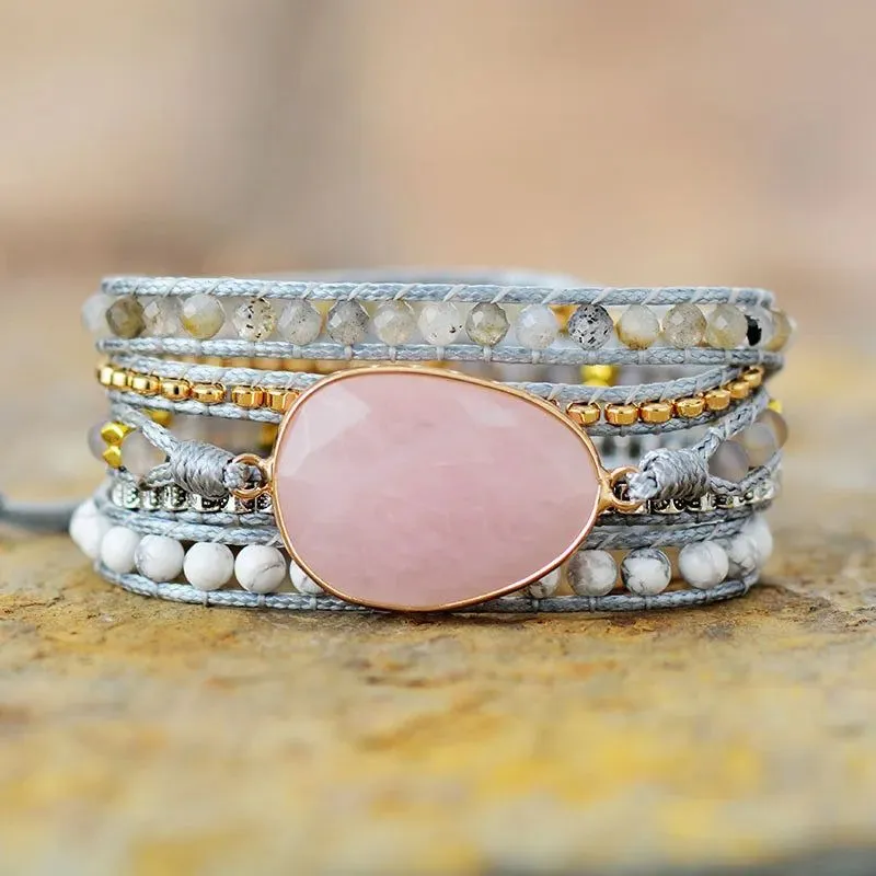 Rose Quartz Harmony Bracelet