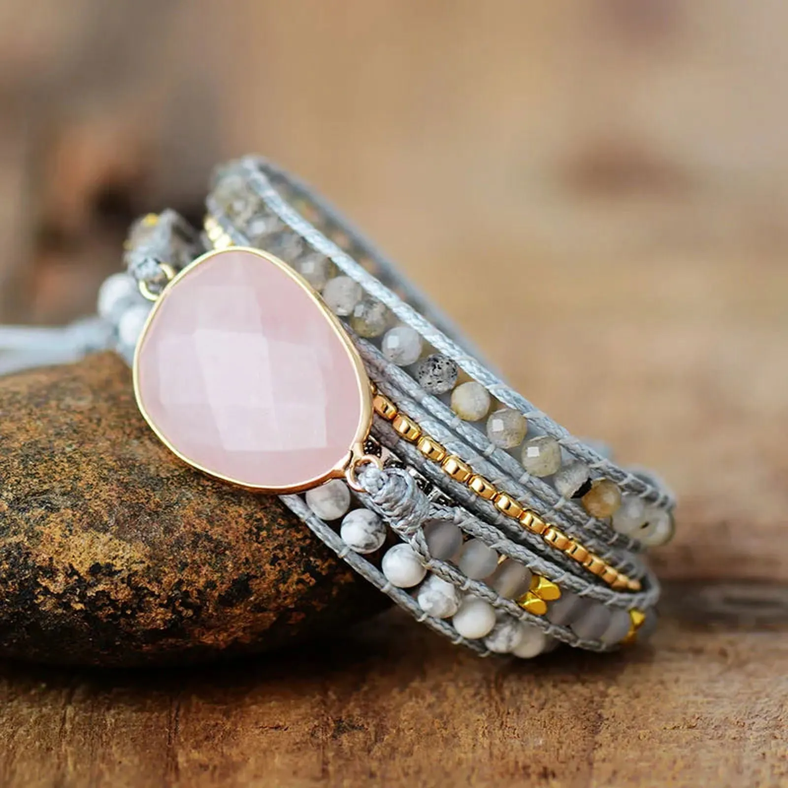 Rose Quartz Harmony Bracelet