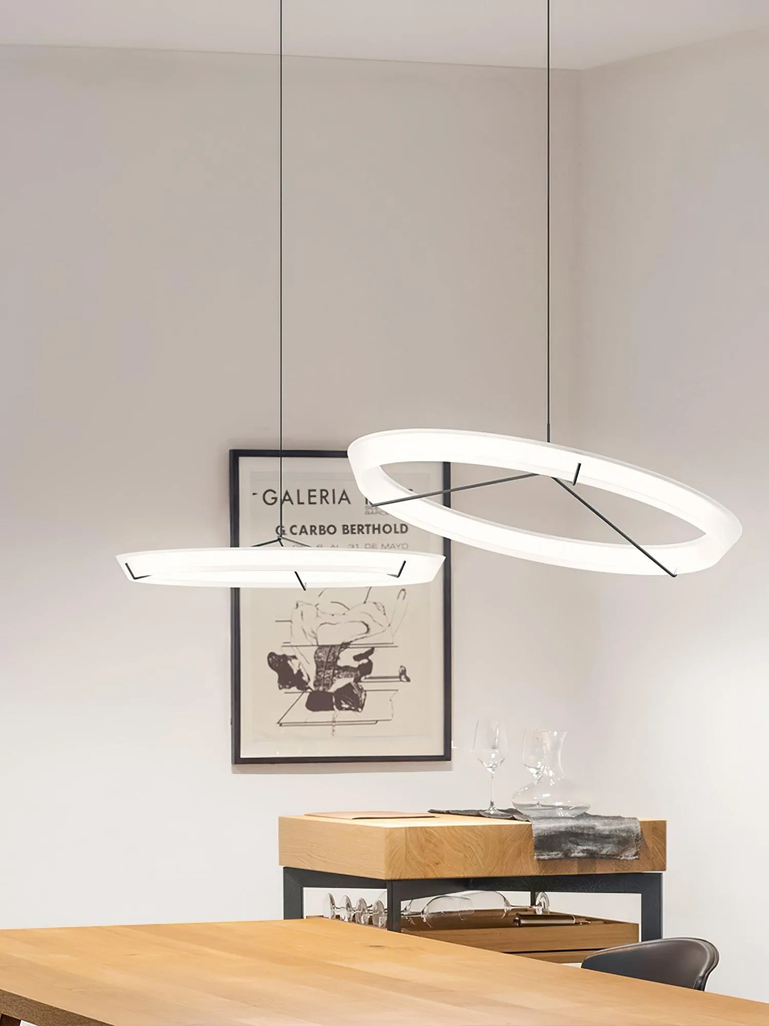 Round Vielle Pendant Lamp