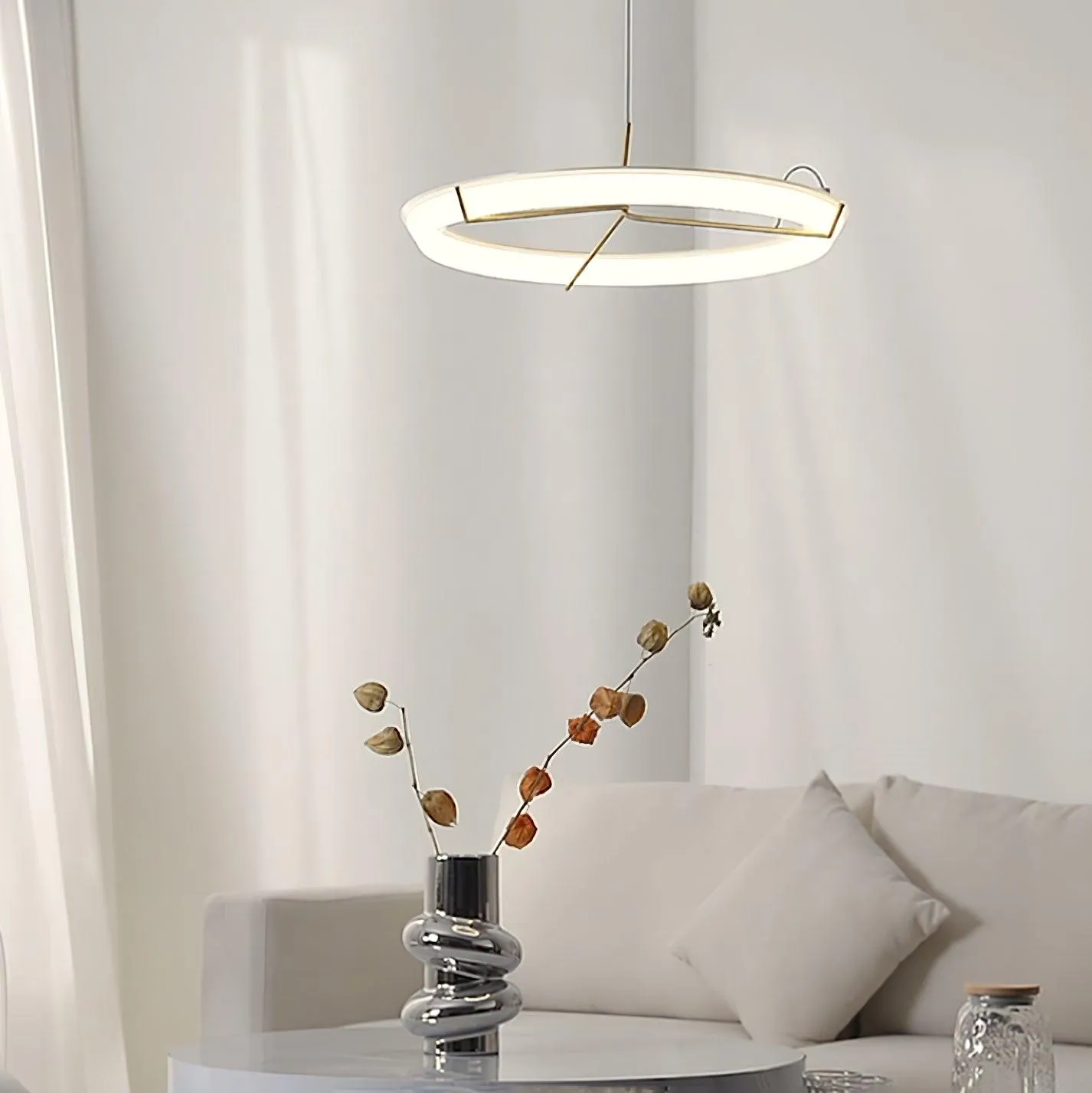 Round Vielle Pendant Lamp