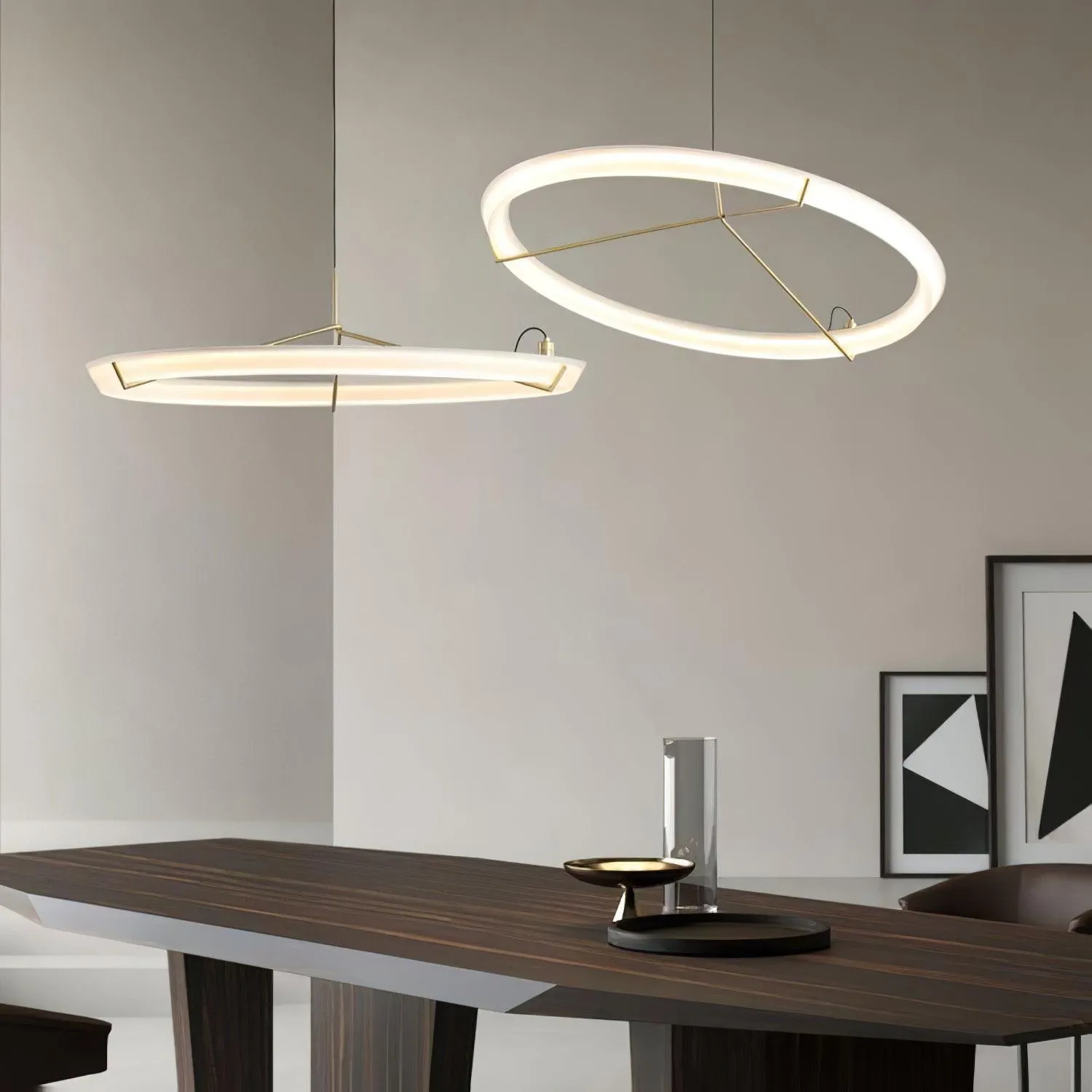 Round Vielle Pendant Lamp