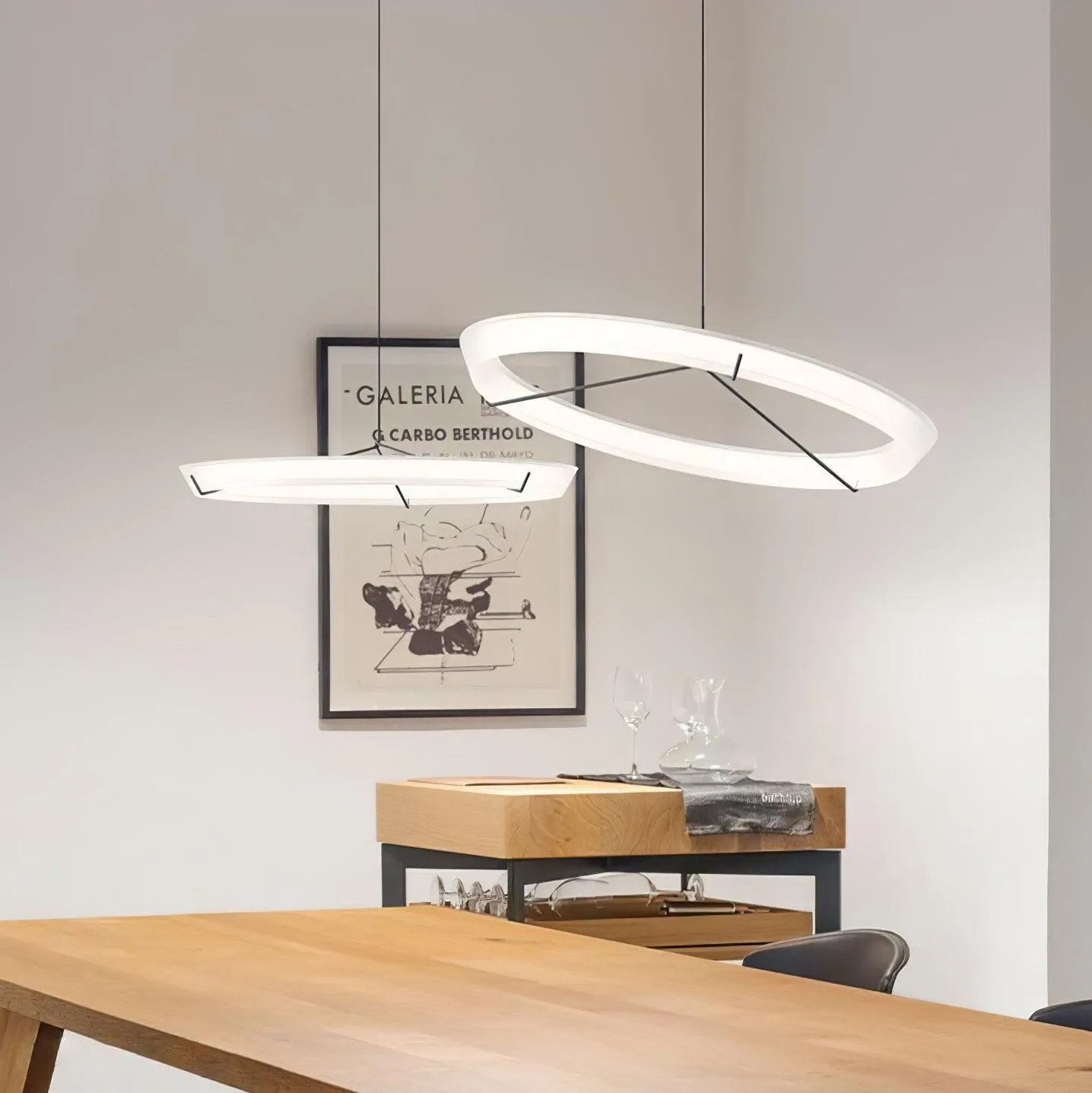 Round Vielle Pendant Lamp