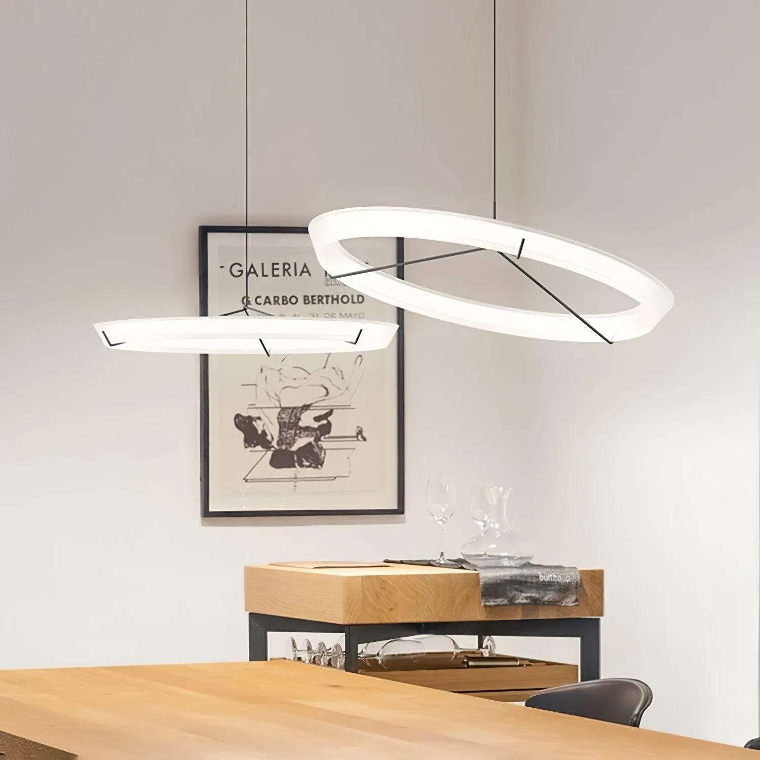 Round Vielle Pendant Lamp