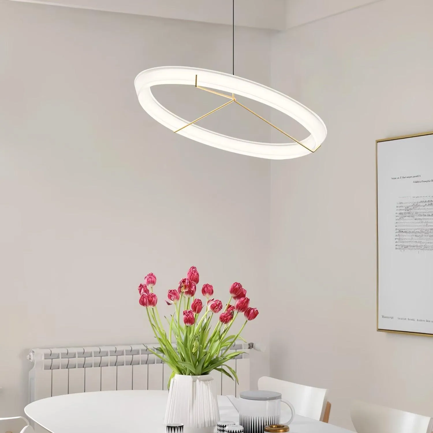 Round Vielle Pendant Lamp