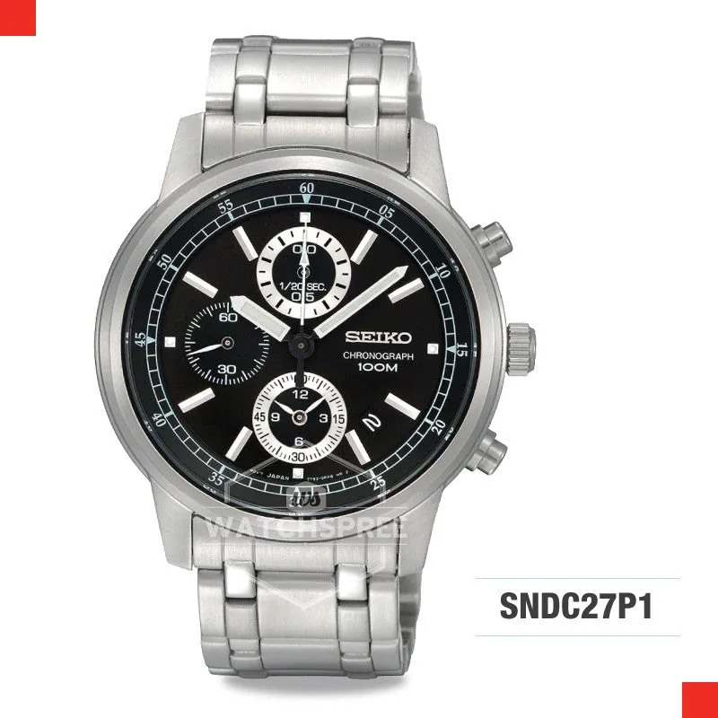 Seiko Chronograph Watch SNDC27P1