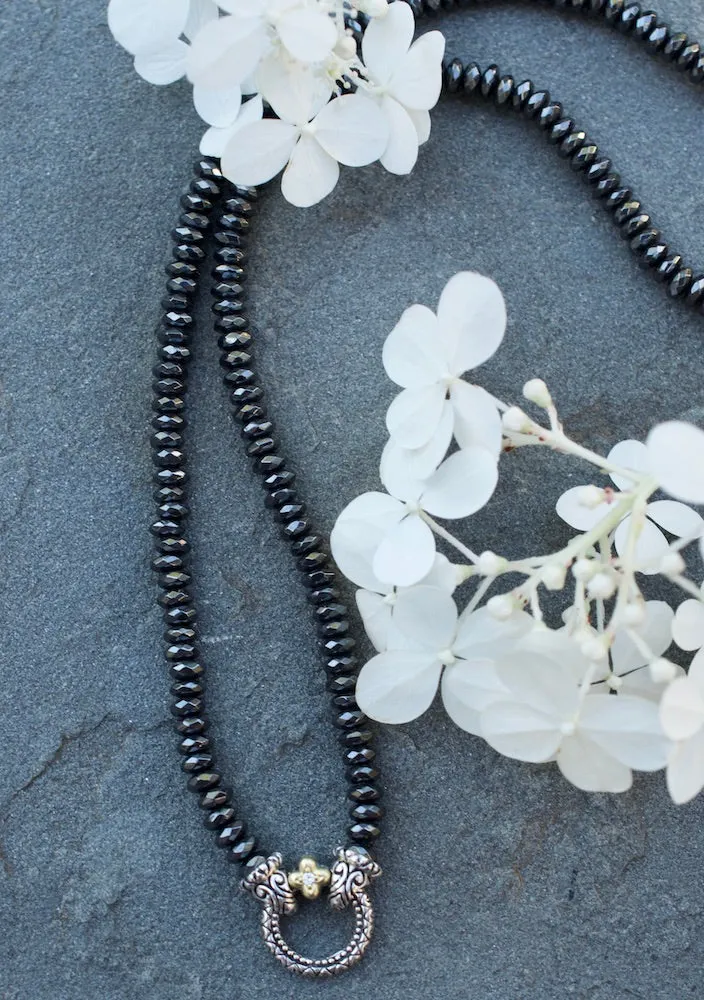 Signature Collection Bead Necklace – Black Hematite (Advanced Order)