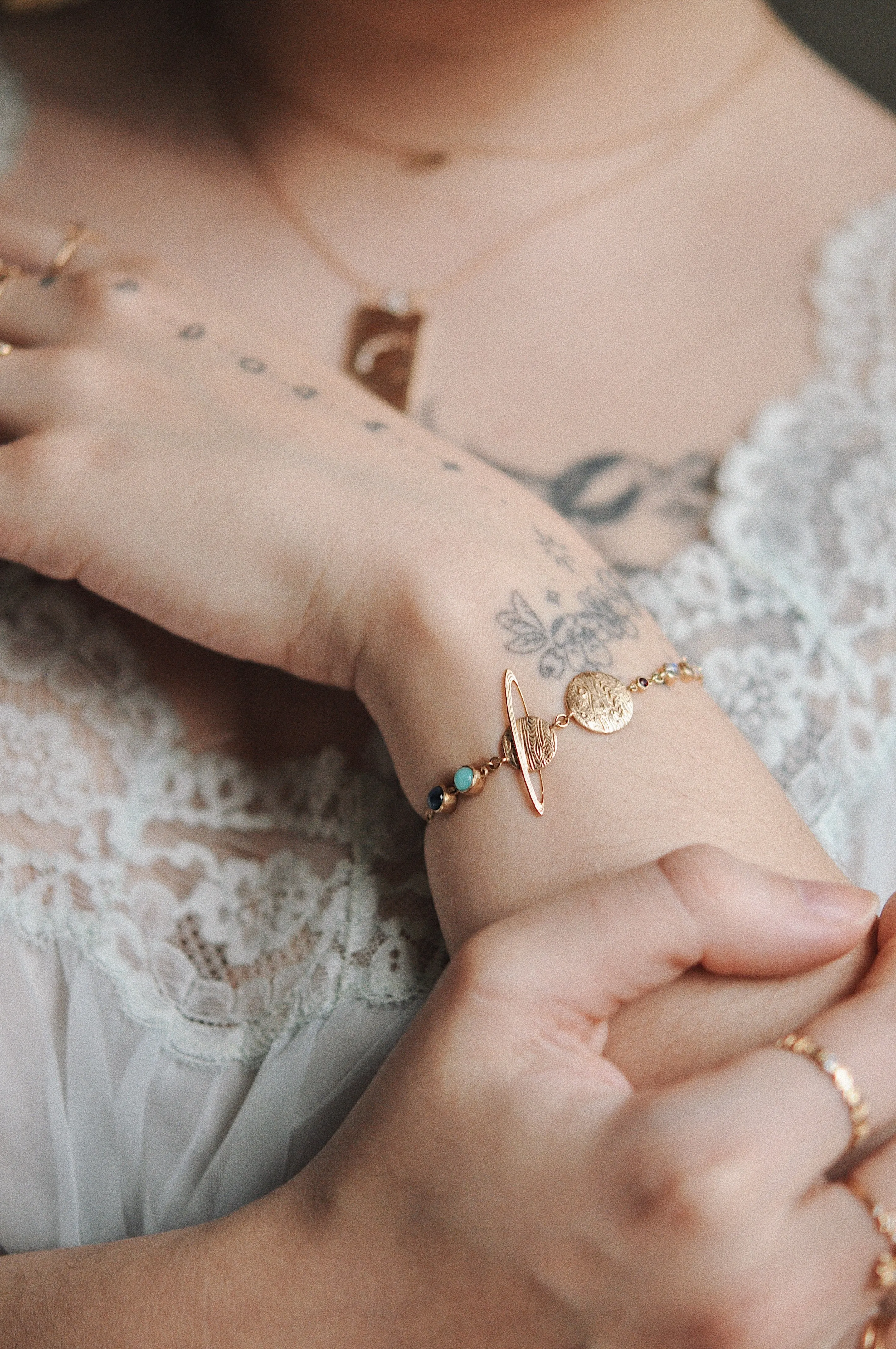 Solar System Bracelet