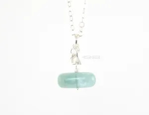 SOLD ~ Aquamarine pebble