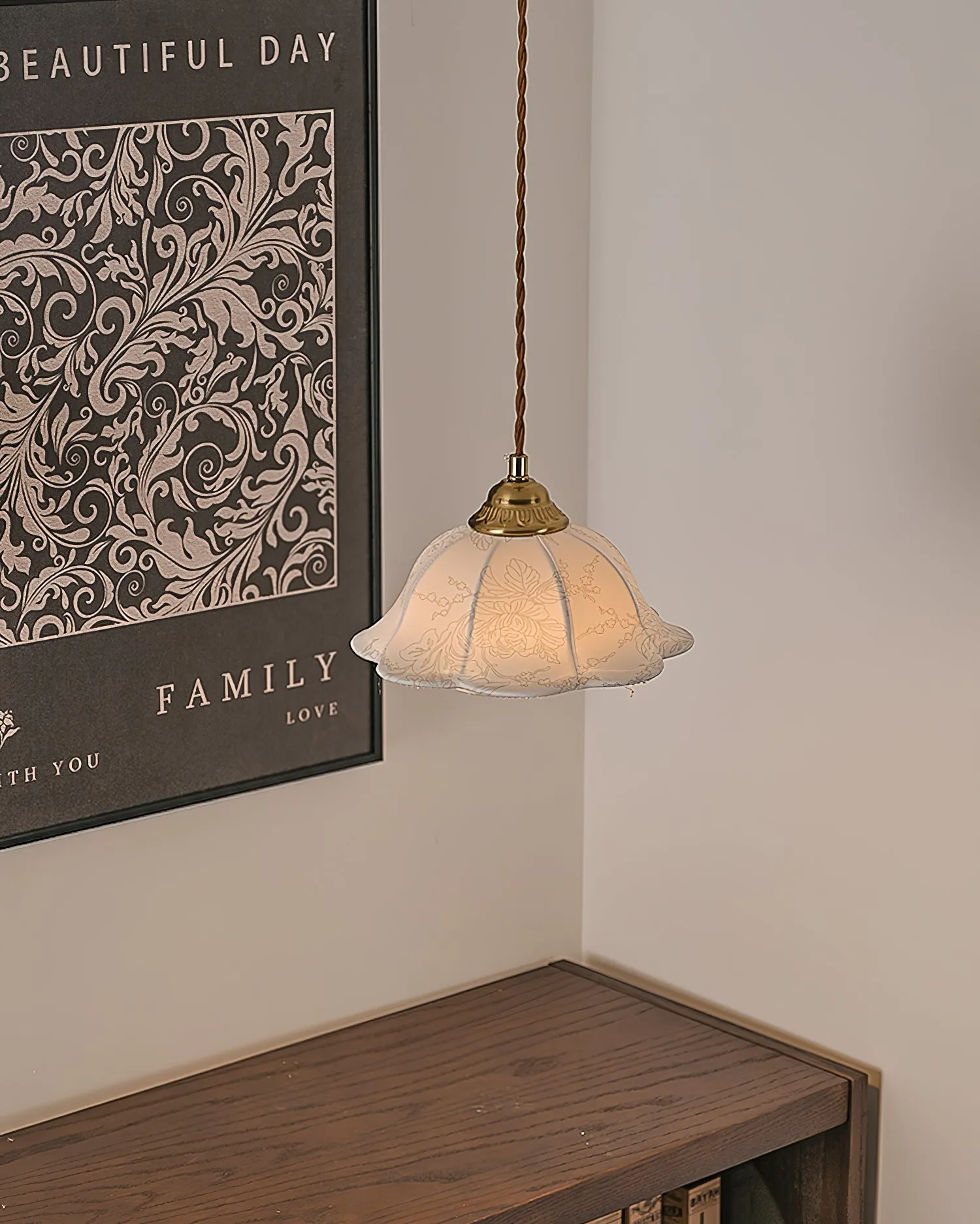 Stella Fabric Pendant Lamp