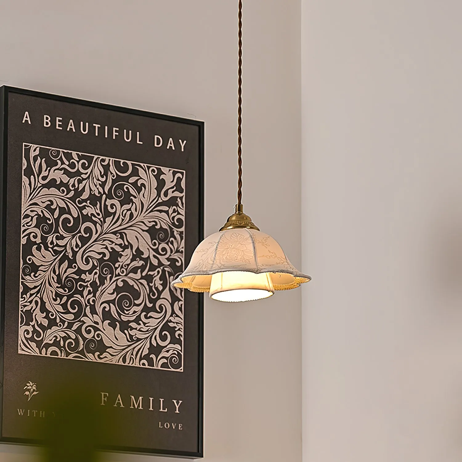 Stella Fabric Pendant Lamp