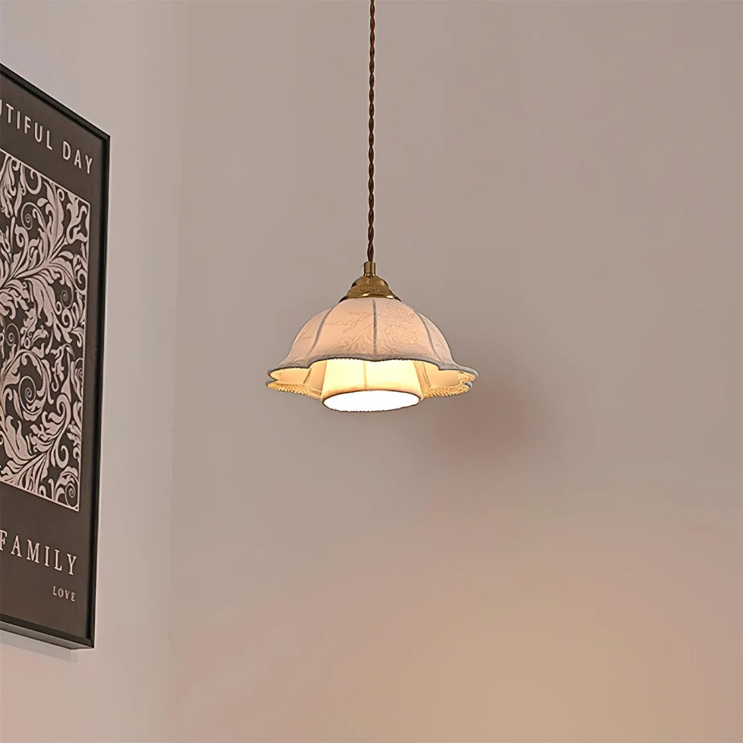 Stella Fabric Pendant Lamp