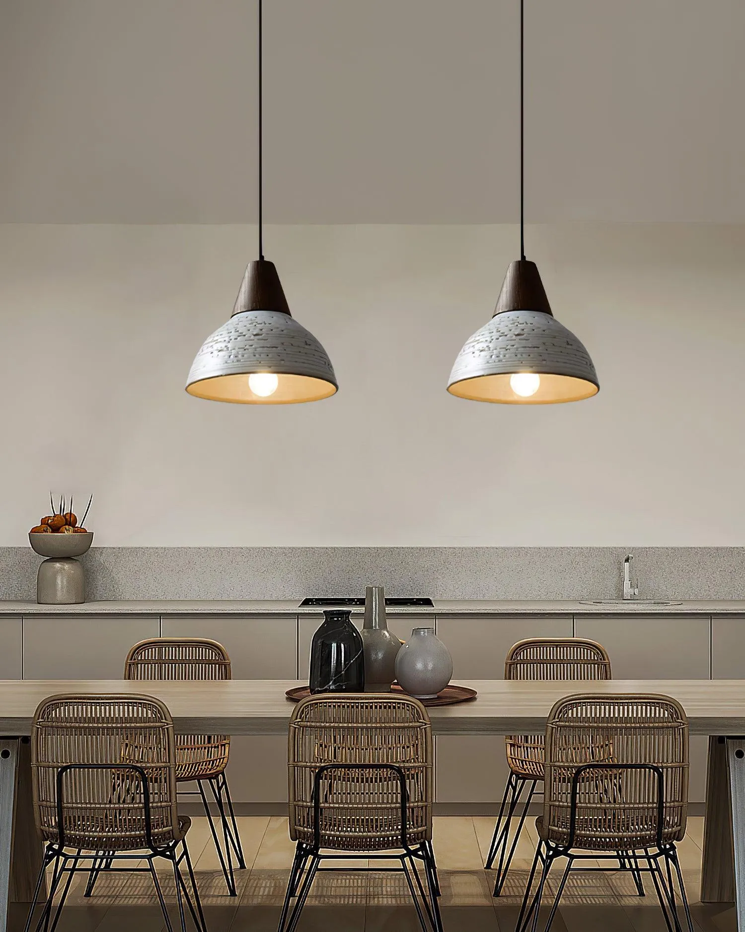 Tera Pendant Lamp 9.4″- 8.6″