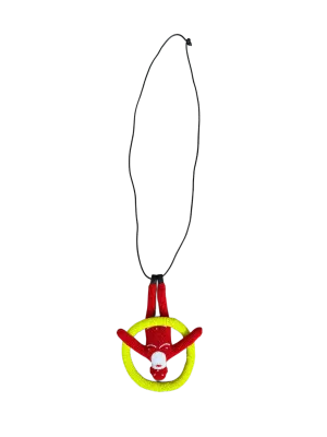 Walter Van Beirendonck Black Hole Necklace in Yellow