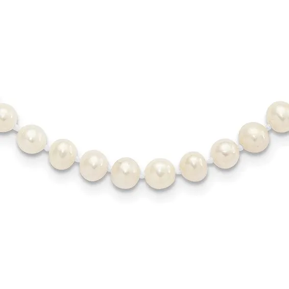 White Fresh Water Pearl Necklace